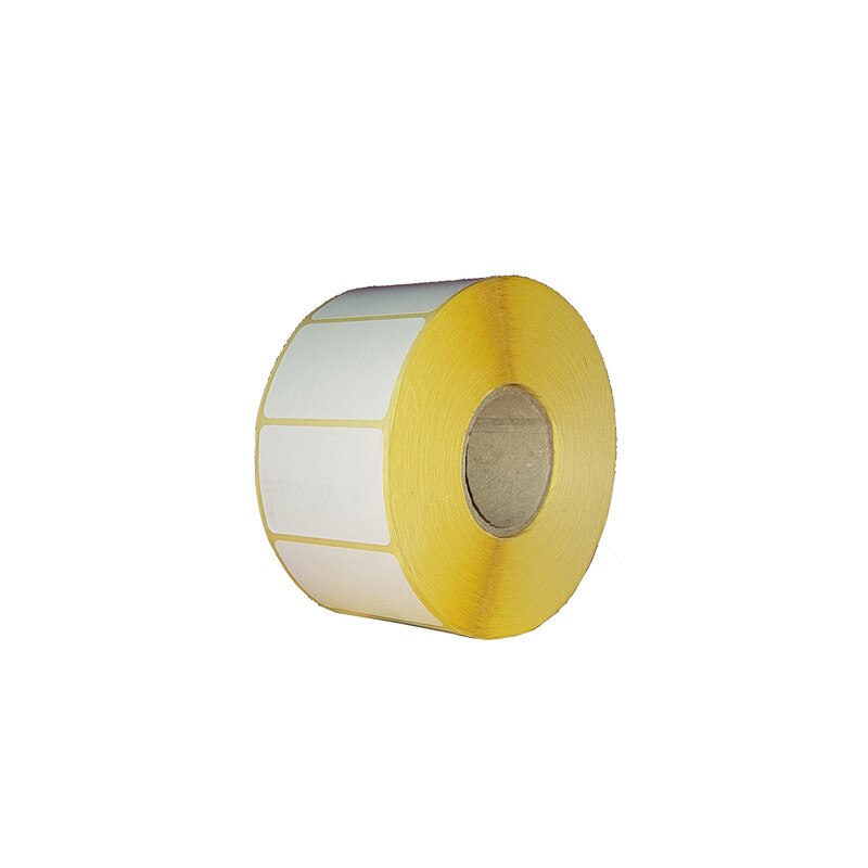Etichete autoadezive termice 50x32 mm, albe, 1500buc/rola